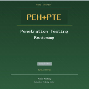 Mile2 Ultimate Penetration Testing Bootcamp — C)PEH + C)PTE (Self-Study + Virtual Classroom)