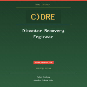 Mile2 C)DRE — Disaster Recovery Engineer (Self-Study)