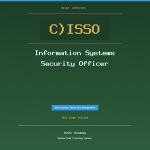 Mile2 C)ISSO — Information Systems Security Officer (Self-Study)