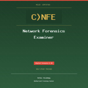 Mile2 C)NFE — Network Forensics Examiner (Self-Study)