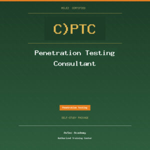 Mile2 C)PTC — Penetration Testing Consultant (Self-Study)